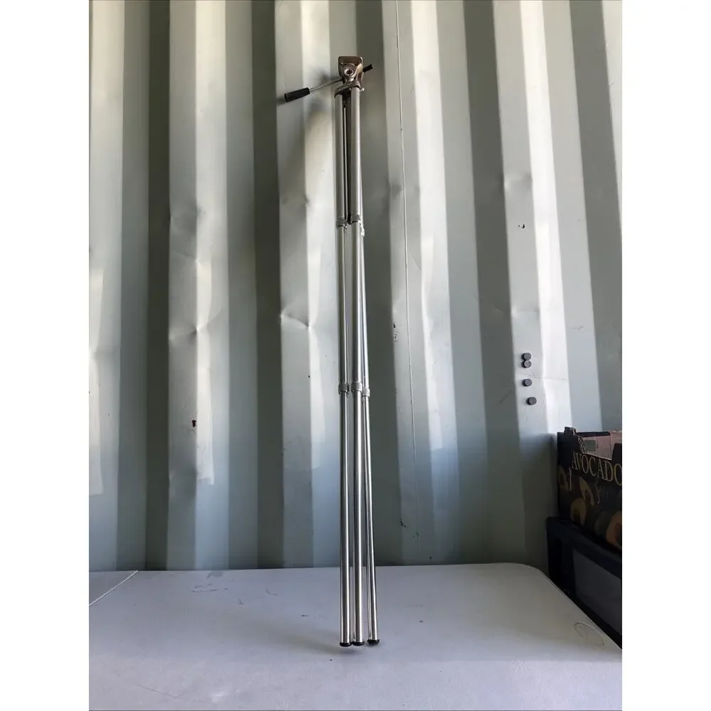 Quick-Set Model 6000 Camera Tripod w/ Pan/Tilt Head, Adjustable Legs, nonskid